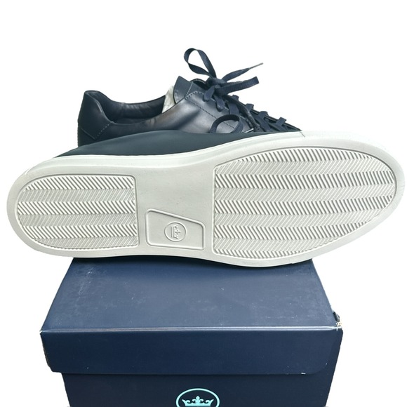 Peter Millar Vantage Lite Sneakers Navy Mens 10 Golf Casual‎ Shoes New In Box - Picture 10 of 13